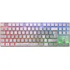 Image de CHERRY MX 8.2 TKL Wireless XAGA, Clavier de Jeu sans Fil sans Bloc Numéro, Disposition Allemande (QWERTZ), Bluetooth, 2,4 GHz, Câble, MX2A Red Switches, Blanc