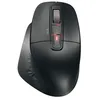Image de CHERRY Stream Mouse Ultimate, Souris Ergonomique Multi-Appareils, Bluetooth, 2,4 GHz et Filaire, Molette de Défilement Personnalisable, pour Droitiers, Noir