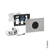 Image de Geberit Sigma10 Plaque de déclenchement ronde, 115906SN6, Round