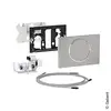 Image de Geberit Sigma10 Plaque de déclenchement pour barre d'appui rabattable Round, 115863SN6, Round