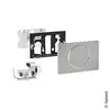 Image de Geberit Sigma10 Plaque de déclenchement pour barre d'appui rabattable Round, 115867SN6, Round