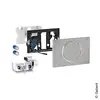 Image de Geberit Sigma10 Plaque de déclenchement pour barre d'appui rabattable Round, 115869SN6, Round