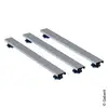 Image de Geberit Universal Jeu de pieds et de traverses pour receveurs de douche en résine de pierre, 554955001,