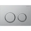 Image de OMEGA20 PLAQUE 2 touches CHROME OP/BRILLANT avec système anti traces de doigts