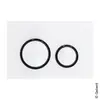 Image de Geberit Sigma50 Plaque de déclenchement Round, 115651SI1, Round