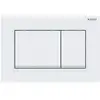 Image de Geberit, Plaque de commande Sigma30 115.883.11.1 pour rinçage à 2 quantités Blanc mat 115883111