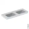 Image de Geberit Renova Plan New Vasque double, 501713008,