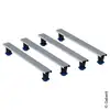 Image de Geberit Universal Jeu de pieds et de traverses pour receveurs de douche en résine de pierre, à partir de 140 cm, 554959002,