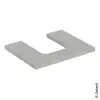 Image de Geberit ONE Plan de toilette, 1 découpe, 505271007,
