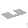 Image de Geberit ONE Plan de toilette, 1 découpe, 505273007,