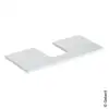 Image de Geberit ONE Plan de toilette, 1 découpe, 505274001,