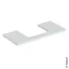Image de Geberit ONE Plan de toilette, 1 découpe, 505284002,