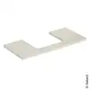 Image de Geberit ONE Plan de toilette, 1 découpe, 505284004,