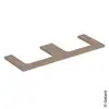 Image de Geberit ONE Plan de toilette, 2 découpes, 505286005,