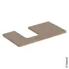 Image de Geberit ONE Plan de toilette, 1 découpe, 505293005,
