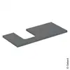 Image de Geberit ONE Plan de toilette, 1 découpe, 505294003,