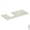 Image de Geberit ONE Plan de toilette, 1 découpe, 505294004,