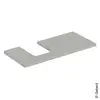 Image de Geberit ONE Plan de toilette, 1 découpe, 505294007,