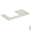 Image de Geberit ONE Plan de toilette, 1 découpe, 505303004,