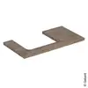 Image de Geberit ONE Plan de toilette, 1 découpe, 505303006,