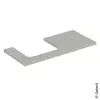 Image de Geberit ONE Plan de toilette, 1 découpe, 505304007,