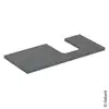 Image de Geberit ONE Plan de toilette, 1 découpe, 505314003,