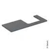 Image de Geberit ONE Plan de toilette, 1 découpe, 505325003,