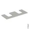 Image de Geberit ONE Plan de toilette, 2 découpes, 505335007,