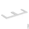Image de Geberit ONE Plan de toilette, 2 découpes, 505345002,