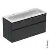 Image de Geberit iCon Meuble avec plan vasque, 2 tiroirs, 502334JK1,