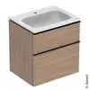 Image de Geberit iCon Meuble avec vasque, 2 tiroirs, 502335JH1,