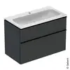 Image de Geberit iCon Meuble avec vasque, 2 tiroirs, 502337JK1,