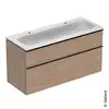 Image de Geberit iCon Meuble avec plan vasque, 2 tiroirs, 502338JH1,