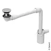 Image de Geberit Universal Siphon gain de place avec bonde à écoulement libre DN 32, 152091211,