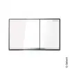 Image de Geberit Omega60 Plaque de déclenchement Square, 115081SI1, Square