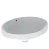 Image de Geberit VariForm Vasque à encastrer par-dessus, 500709002,