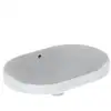 Image de Geberit VariForm Vasque à encastrer par-dessus, 500729002,