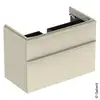 Image de Geberit Smyle Square Meuble sous-vasque, 2 tiroirs, 500354JL1,