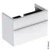 Image de Geberit Smyle Square Meuble sous-vasque, 2 tiroirs, 500354001,