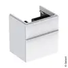 Image de Geberit Smyle Square Meuble sous-vasque, 2 tiroirs, 500352001,