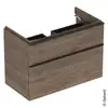 Image de Geberit Smyle Square Meuble sous-vasque, 2 tiroirs, 500354JR1,