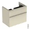 Image de Geberit Smyle Square Meuble sous-vasque, 2 tiroirs, 500353JL1,