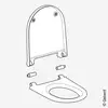 Image de Geberit AquaClean Sela Abattant lavant, 243650111,