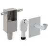 Image de Unbekannt Geberit 151121001 Siphon pour lavabo en Acier Inoxydable encastré