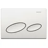 Image de Geberit 115228111 Plaque de chasse d'eau Kappa 20, 2 débits Blanc