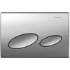 Image de Geberit 115228461 Plaque de chasse d'eau Kappa 20, 2 débits Chromé satiné