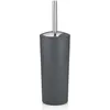 Image de kela 22276 Marta Set Porte-Brosse WC Plastique Gris 11 x 11 x 36,50 cm