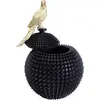Image de Kare Design Boîte Décorative Parrot, Or/Noir, Animal Perroquet, Fait à la Main, Rangement, Deco Intérieur, Décoration Chambre, Salon, Cadeau, 40x26x26 cm (H/L/P)
