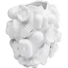 Image de Kare Body Part Vase Design, Blanc, décoratif, en céramique, Fait à la Main, pièce Unique, 25 cm (H)