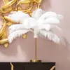 Image de KARE Design Feather Palm Lampe de table, E27, 53745,